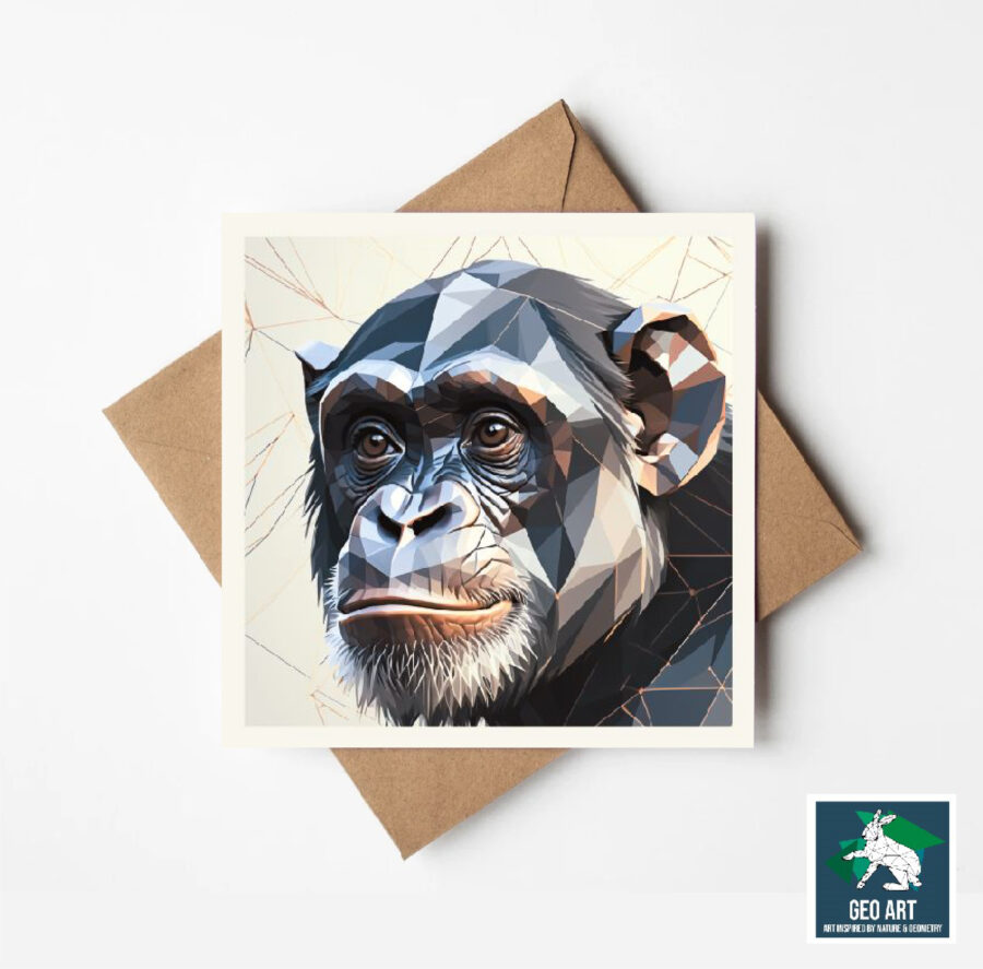 Chimp Card with Envelope