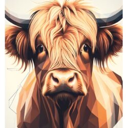 Highland Cow Poster